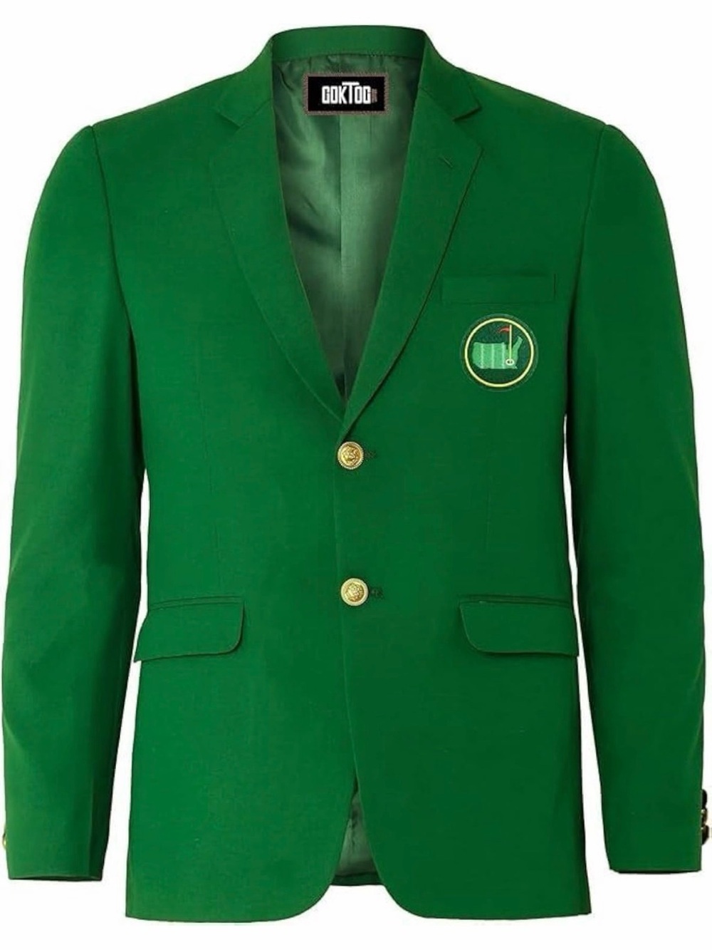 Men's Green Crest Blazer